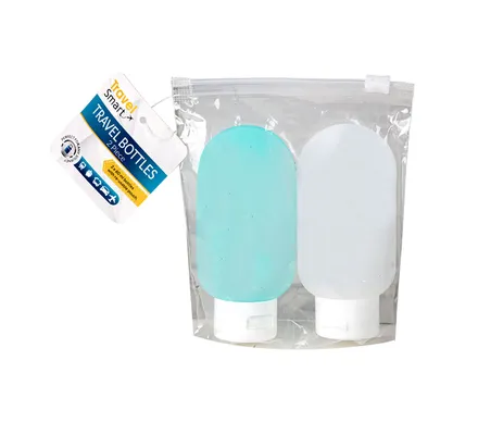 Travel Tubes, 60ml, Set Of 2