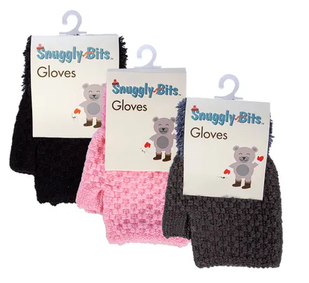 Ladies Winter Knit Gloves
