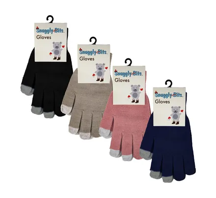 Unisex Gloves With Touch Screen Tips