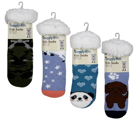 Indoor Kiddies Rubber Grip Socks