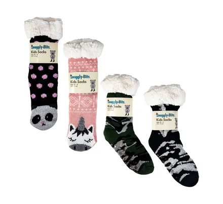 Indoor Kiddies Rubber Grip Socks