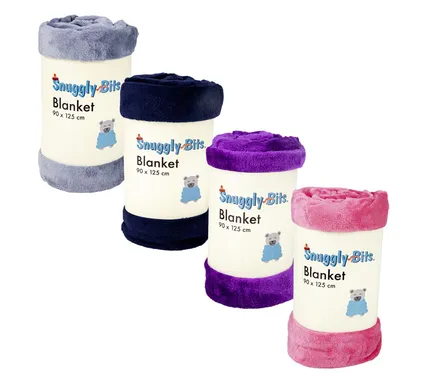 Flannel Fleece Blanket 90 X 125cm