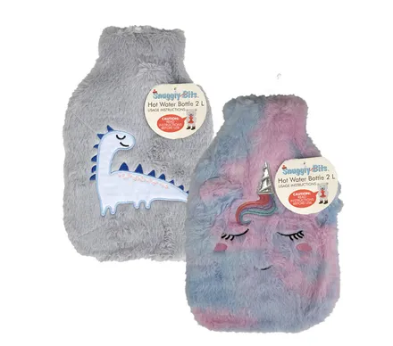 Hot Water Bottle, With Assorted Cover