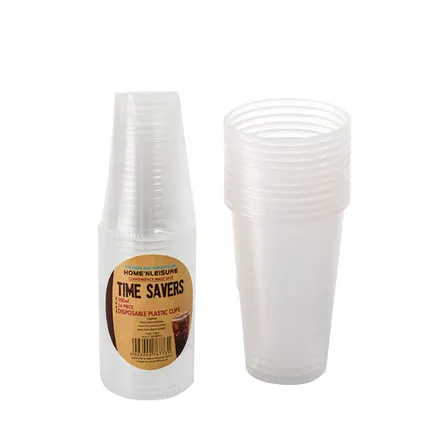 Plastic Picnic Cups, 200ml, 24-Piece