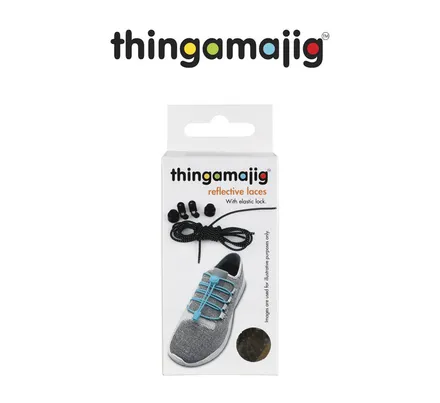 Thingamajig Elastic Reflective Laces