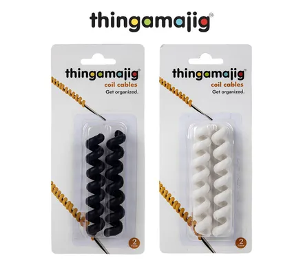 Thingamajig Coil Cable Organiser 2pc