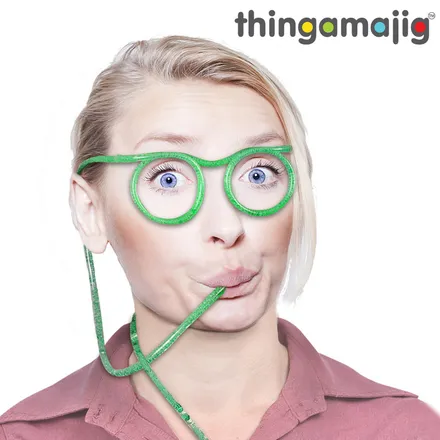 Thingamajig Straw Drinking Glasses 67cm