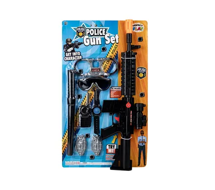 Rifle Gun Play Set, 8-Piece