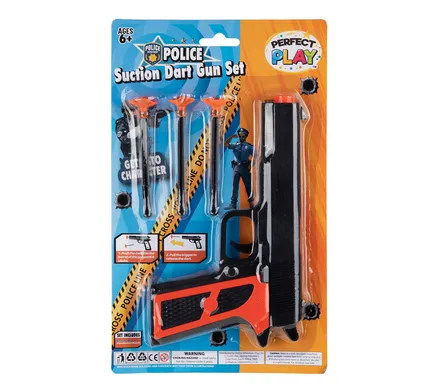 Police Gun Play Set, 4-Piece