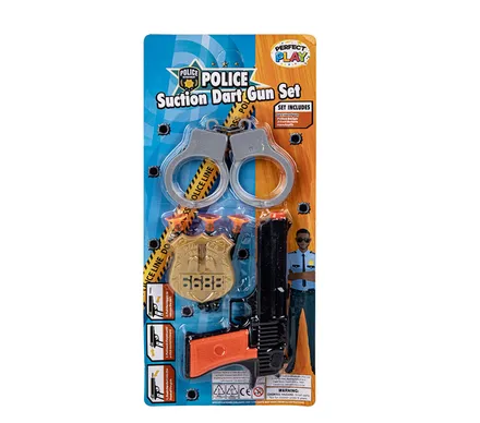 Police Gun Play Set, 6-Piece