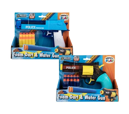 Water Gun 2-In-1 Foam Dart, 11-Piece