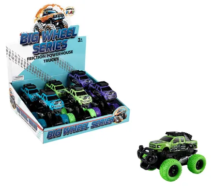 Monster Stunt Jeep 15cm