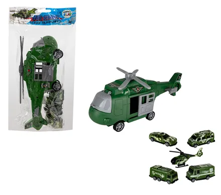 Friction Helicopter, 6-Piece