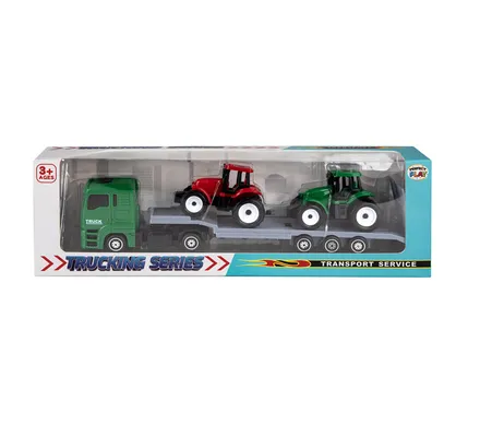 Transporter Truck With Tractors, 31cm