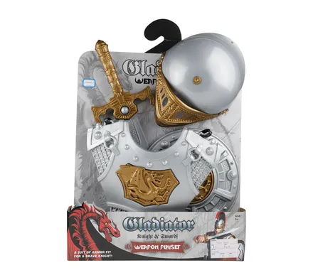 Sword & Shield Roman Play Set, 4-Piece