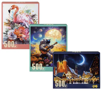 Jigsaw Puzzles, 500-Piece