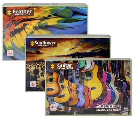 Jigsaw Puzzles, 2000-Piece