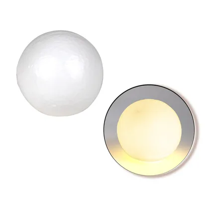 Moon Shape Light Warm White, 8cm