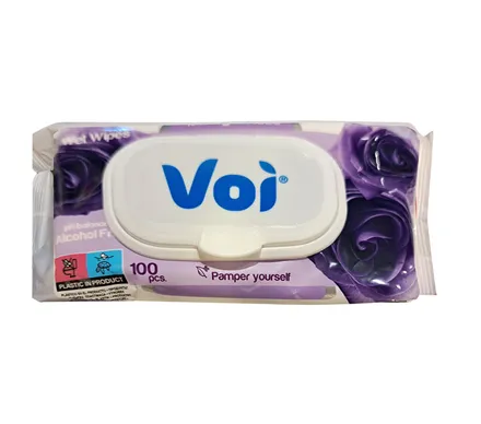 Voi Wet Wipes, 160 X 190mm, 100-Piece
