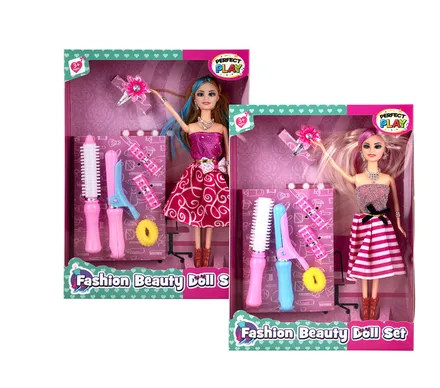 Fashion Doll With Accessories, 28cm