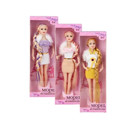 Trendy Hair Fashion Doll, 28cm
