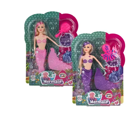 Mermaid Doll With Light Up Tail
