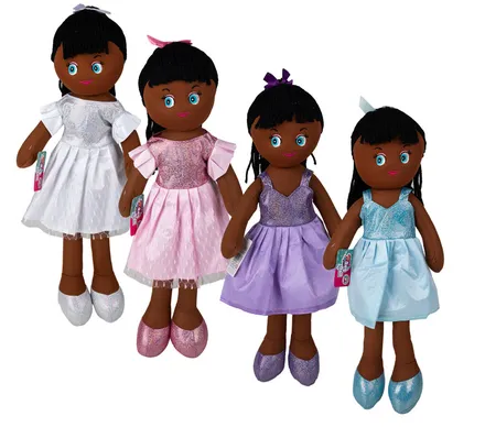 Ballerina Rag Doll In Tutu, 50cm