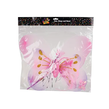 Fairy Wings, Wand & Headband, 3-Piece
