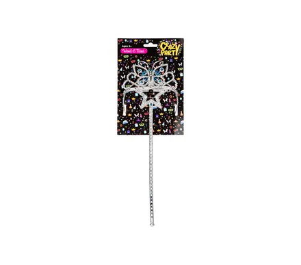 Princess Wand & Tiara, 2-Piece
