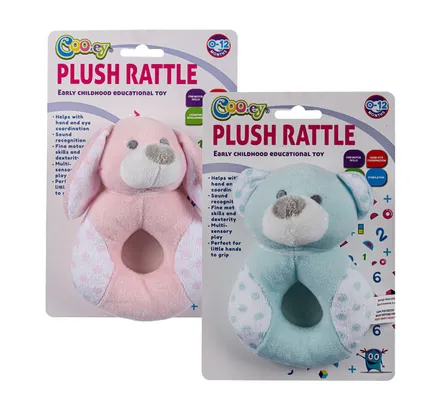 Baby Stuffed Rattle