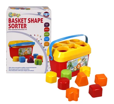 Baby Educational Shape Shorter, 18-Piece