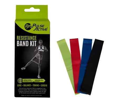 Resistance Band Loop Set, 5-Piece