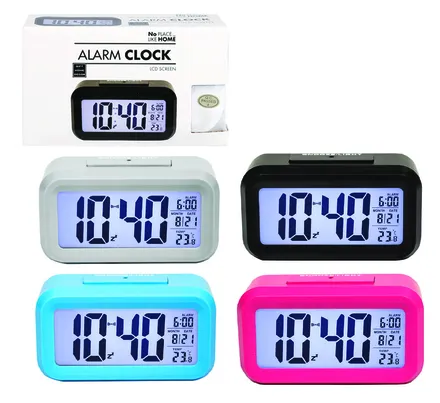 Digital Alarm Clock 5-Function 8 X 13cm
