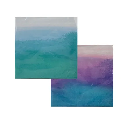 Serviettes 2ply 33cm 20pc Ombre