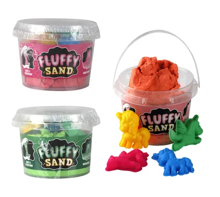Fluffy Play Sand, 9cm