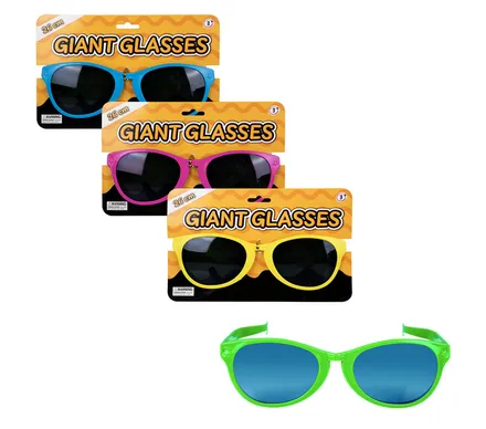 Oversized Novelty Glasses, 26cm