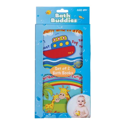 Vinyl Bath Books 2-Pack