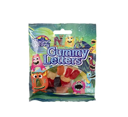 Flavour Factory Gummy Alphabets, 90g